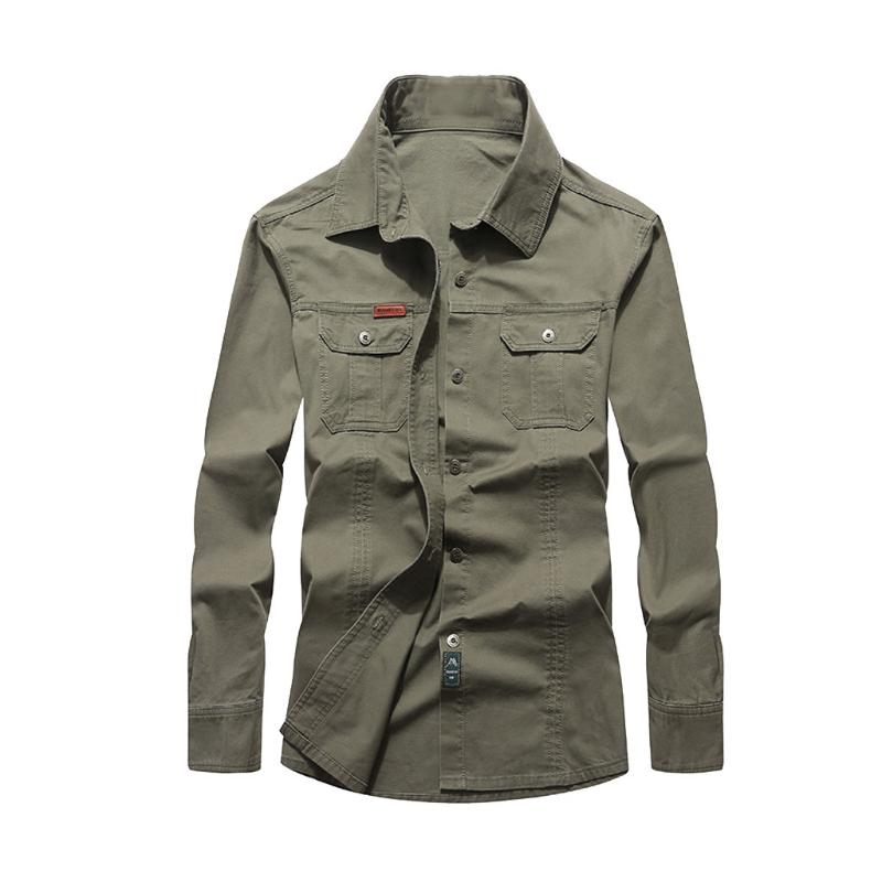 Men's Shirts Tops Autumn Multi-Pocket Lapel Long Sleeve Mens Clothing Streetwear Cotton Workwear Shirt Top Hip-hop Plus Size, Black
Men's Shirts Tops Autumn Multi-Pocket Lapel Long Sleeve Mens Clothing Streetwear Cotton Workwear Shirt Top Hip-hop Plus Size, Black