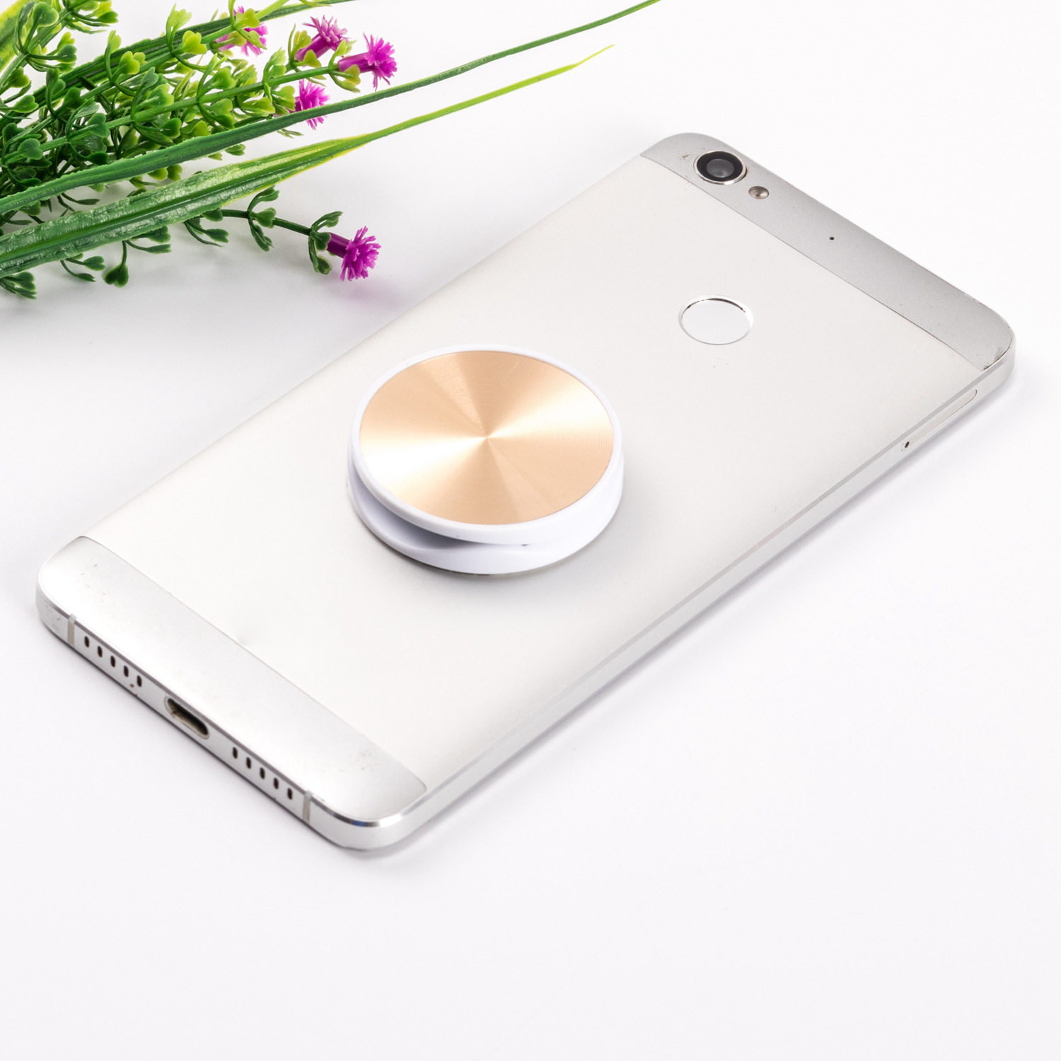 Phone Holder Phone Socket Folding Air Bag Support CD Mobile Phone Multi-Function Display Gift Foldable Mobile Air Bag