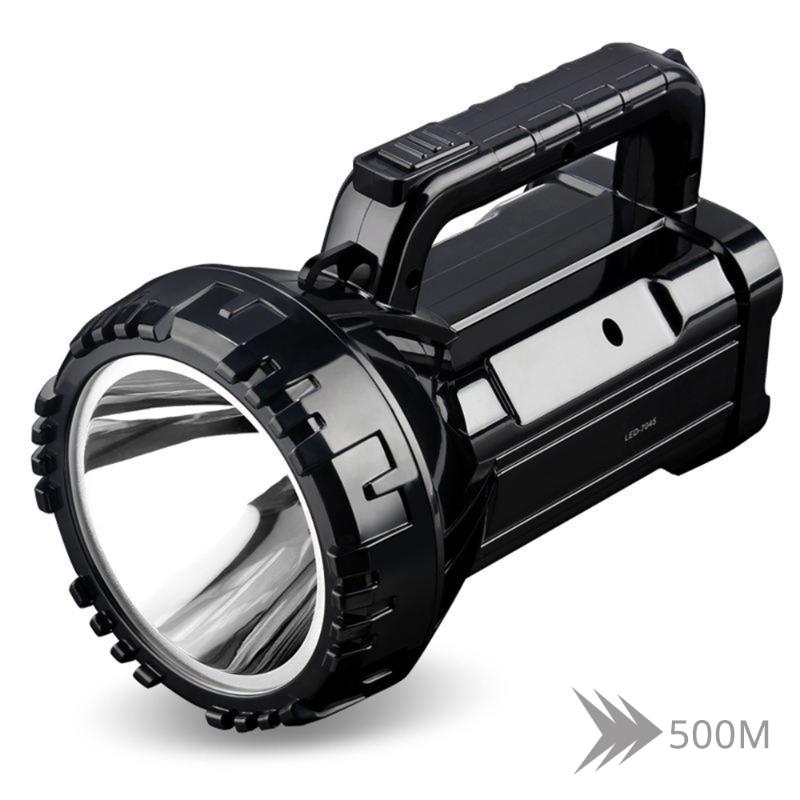 Super bright light Portable Spotlight High power searchlight Rechargeable emergency lamp Built-in 2800mAh lithium battery
Super bright light Portable Spotlight High power searchlight Rechargeable emergency lamp Built-in 2800mAh lithium battery