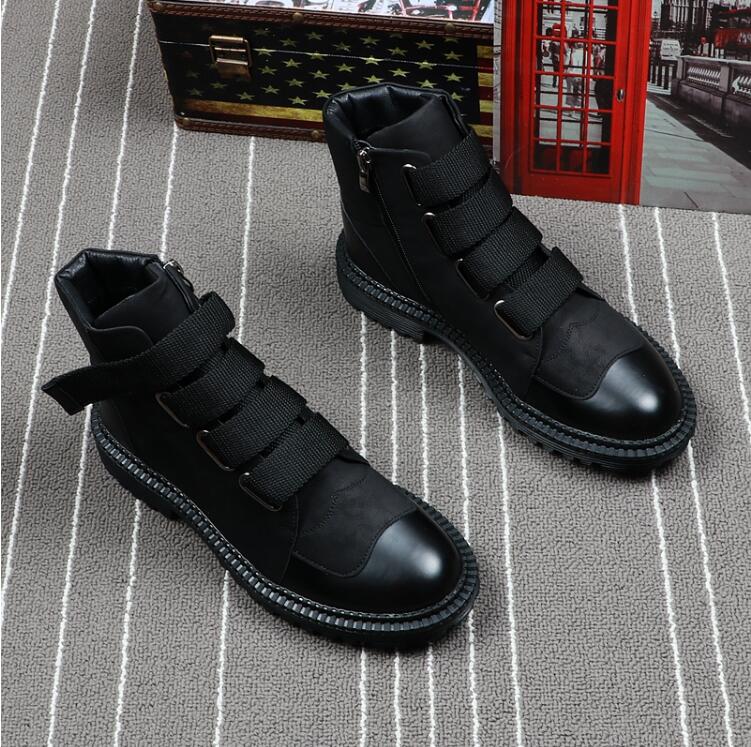Men Boots Autumn Flat Keep Warm Tooling Shoes Wear Resistant High-Top Sneakers Men's wedding Dress Shoes H431
Men Boots Autumn Flat Keep Warm Tooling Shoes Wear Resistant High-Top Sneakers Men's wedding Dress Shoes H431