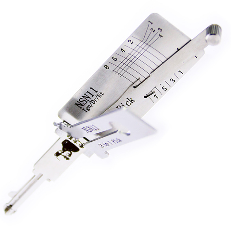 2021 LISHI Tool NSN11 2 IN 1 Lock Pick and Decoder Locksmith Supplies Tools Auto Picks Fit for Nissan
2021 LISHI Tool NSN11 2 IN 1 Lock Pick and Decoder Locksmith Supplies Tools Auto Picks Fit for Nissan