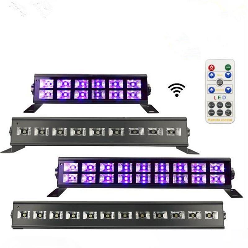 Remote Control 7 Mode 85-265V UV LED Black Light Bar UV LED Stage Light Wall Washer Lighting for Christmas Halloween Disco DJ KTV Club Party 
Remote Control 7 Mode 85-265V UV LED Black Light Bar UV LED Stage Light Wall Washer Lighting for Christmas Halloween Disco DJ KTV Club Party