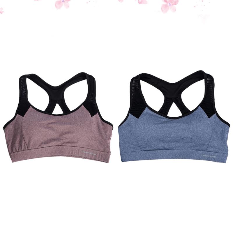 2Pcs Sports Vest Shockproof Gather Sports Bra Underwear Yoga Suit Adjustable Wear Fitness Beautiful Vest(Blue + Red Wine, Dark grey light grey
2Pcs Sports Vest Shockproof Gather Sports Bra Underwear Yoga Suit Adjustable Wear Fitness Beautiful Vest(Blue + Red Wine, Dark grey light grey