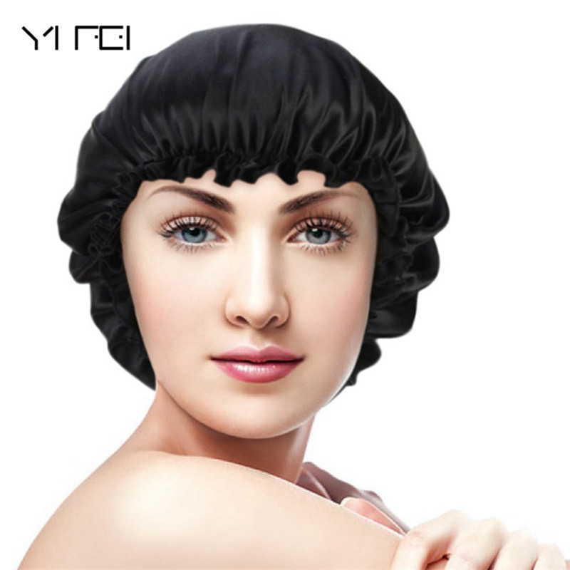 YIFEI 2020 New Hair Styling Pure Silk Sleeping Hat Free Shipping Woman Beanie Fashion sets of cap 100% Mulberry Silk Nightcap, Blue
YIFEI 2020 New Hair Styling Pure Silk Sleeping Hat Free Shipping Woman Beanie Fashion sets of cap 100% Mulberry Silk Nightcap, Blue
