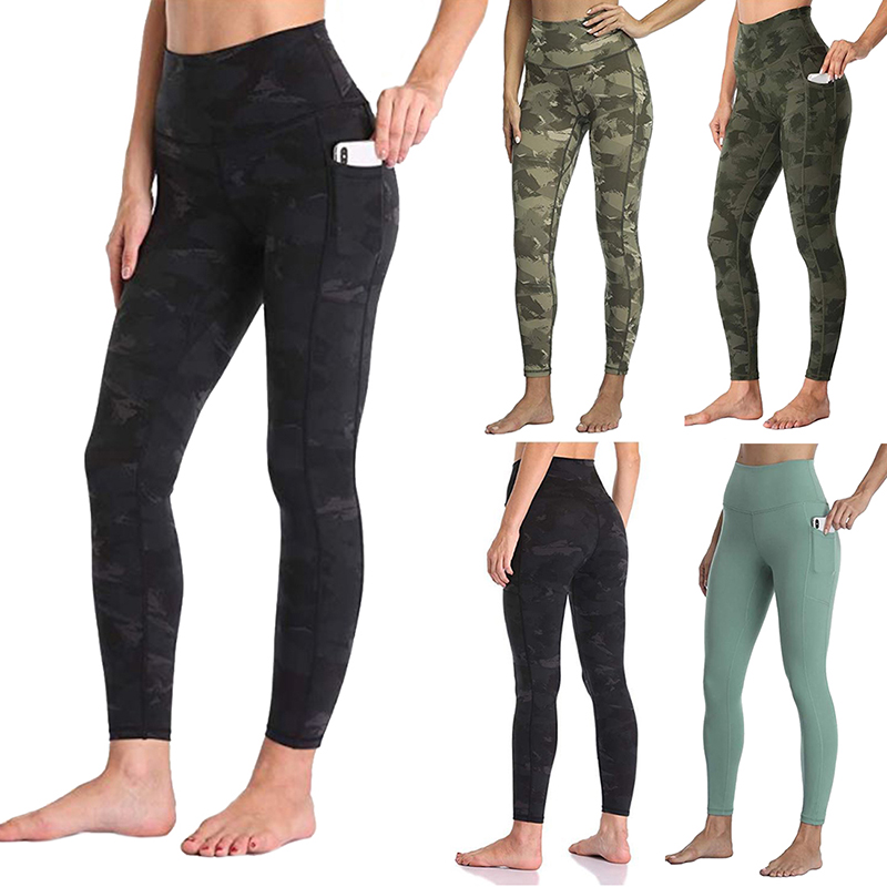 Women Print Pants Hip Lifting Sweatpants High Waist Trousers Skinny Pants Women Sportswear with Pocket, Camouflage black
Women Print Pants Hip Lifting Sweatpants High Waist Trousers Skinny Pants Women Sportswear with Pocket, Camouflage black