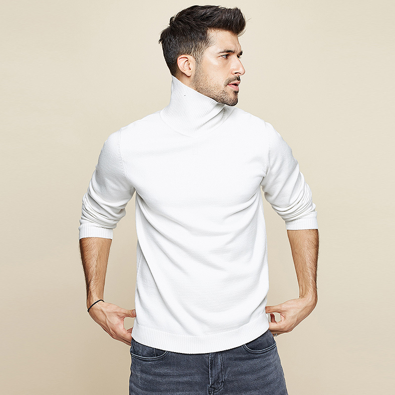KUEGOU 2020 Autumn Solid Black Turtleneck Sweater Men Pullover Casual Jumper For Male Brand Knitted Korean Style Clothes 8923, White
KUEGOU 2020 Autumn Solid Black Turtleneck Sweater Men Pullover Casual Jumper For Male Brand Knitted Korean Style Clothes 8923, White