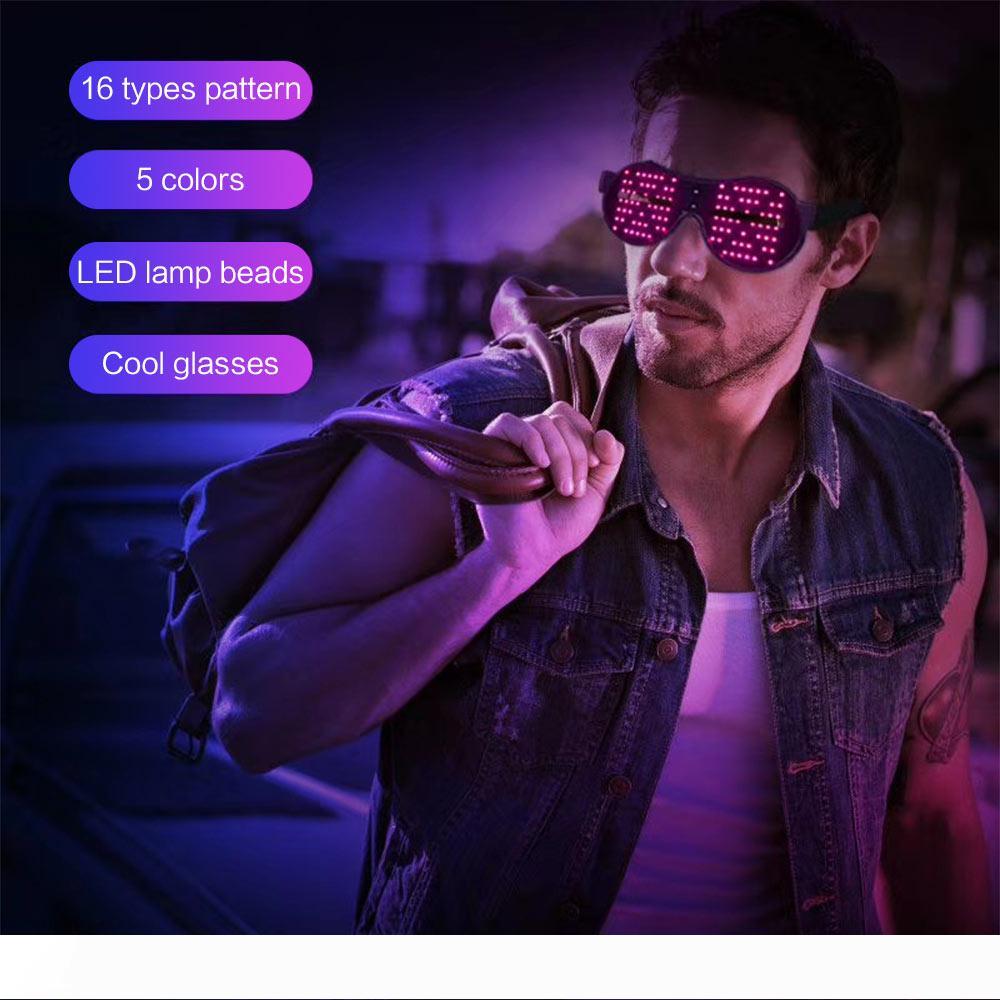 BRELONG 16 kinds of dynamic pattern LED light-emitting glasses adjust cycle flashing bar party atmosphere light
BRELONG 16 kinds of dynamic pattern LED light-emitting glasses adjust cycle flashing bar party atmosphere light