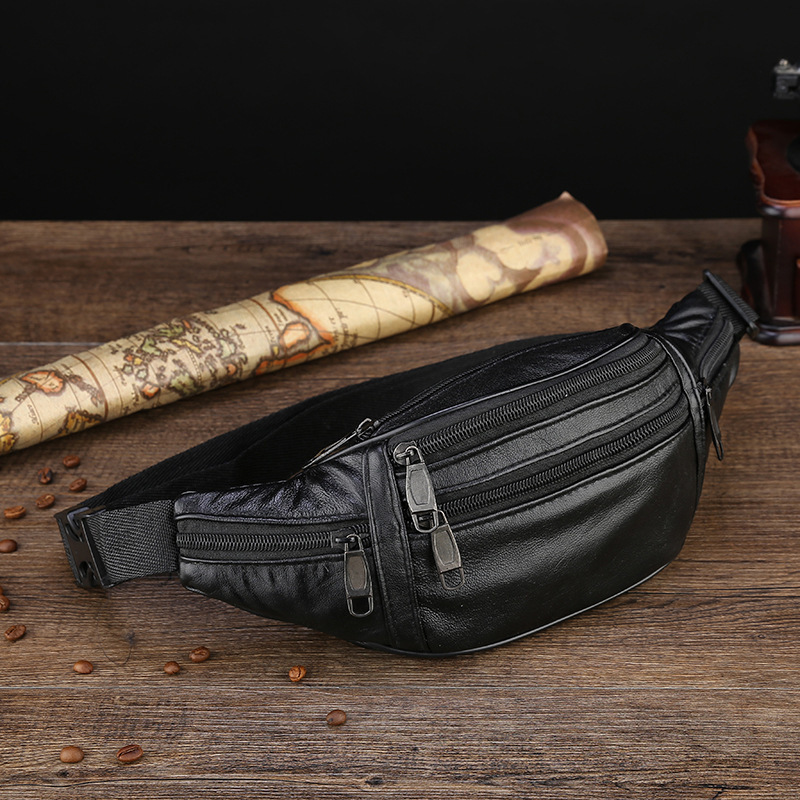 Qiuyin New Chic Men's/male Waist Travel Belt Vintage Fanny Chest/hip/belt Bag Waterproof Pouch Korean Pack Bum MX200717