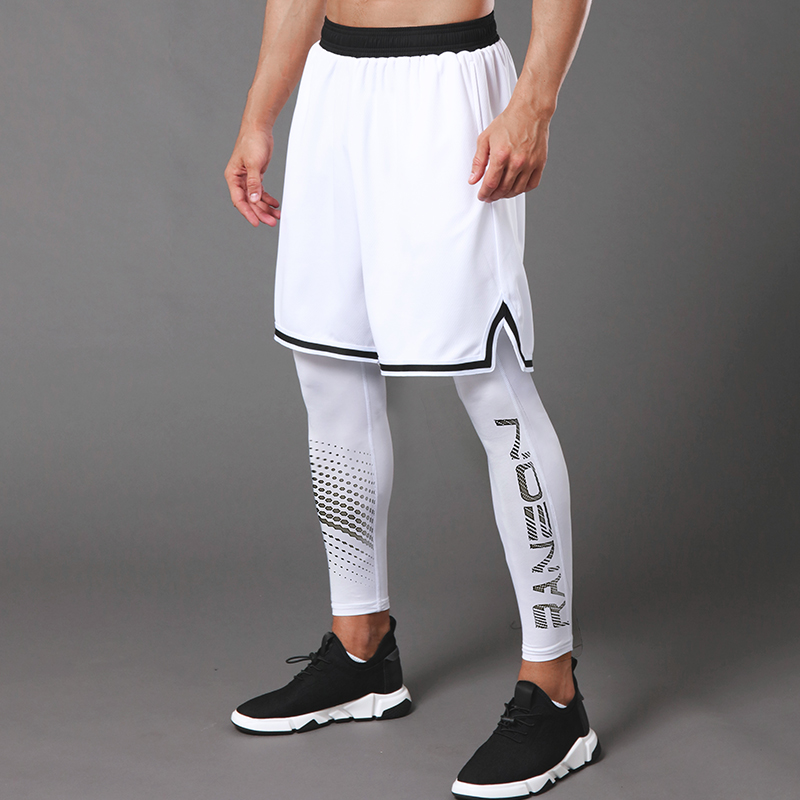 Tight trousers cropped shorts men's fitness clothes high elastic and quick dry running sports basketball stockings training, 811bai
Tight trousers cropped shorts men's fitness clothes high elastic and quick dry running sports basketball stockings training, 811bai