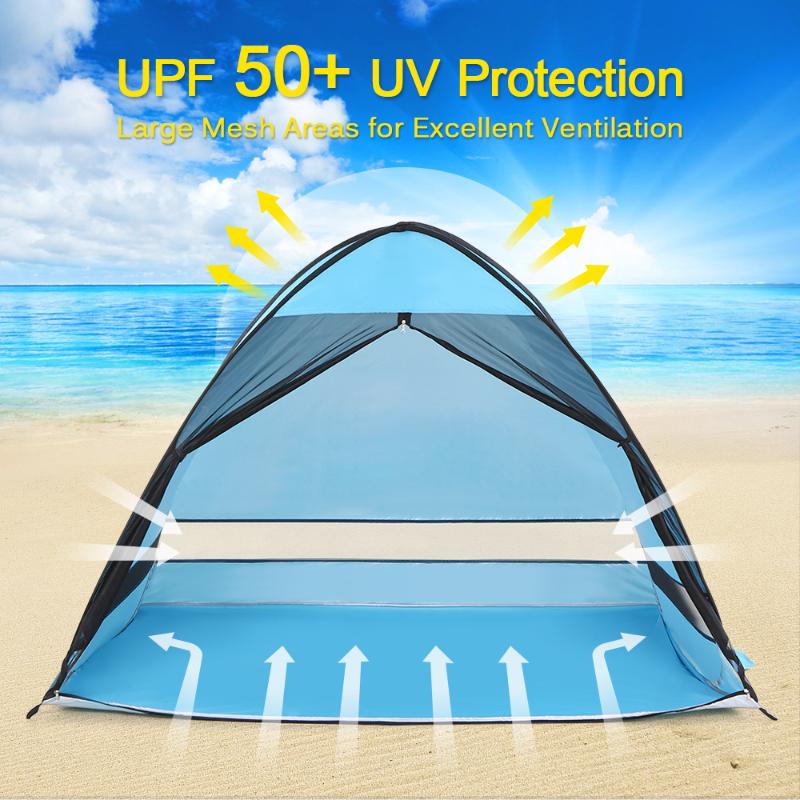 Automatic Instant Up Beach Tent Camping Mat Lightweight Outdoor UV Protection Camping Fishing Tent Cabana Sun Shelter
Automatic Instant Up Beach Tent Camping Mat Lightweight Outdoor UV Protection Camping Fishing Tent Cabana Sun Shelter