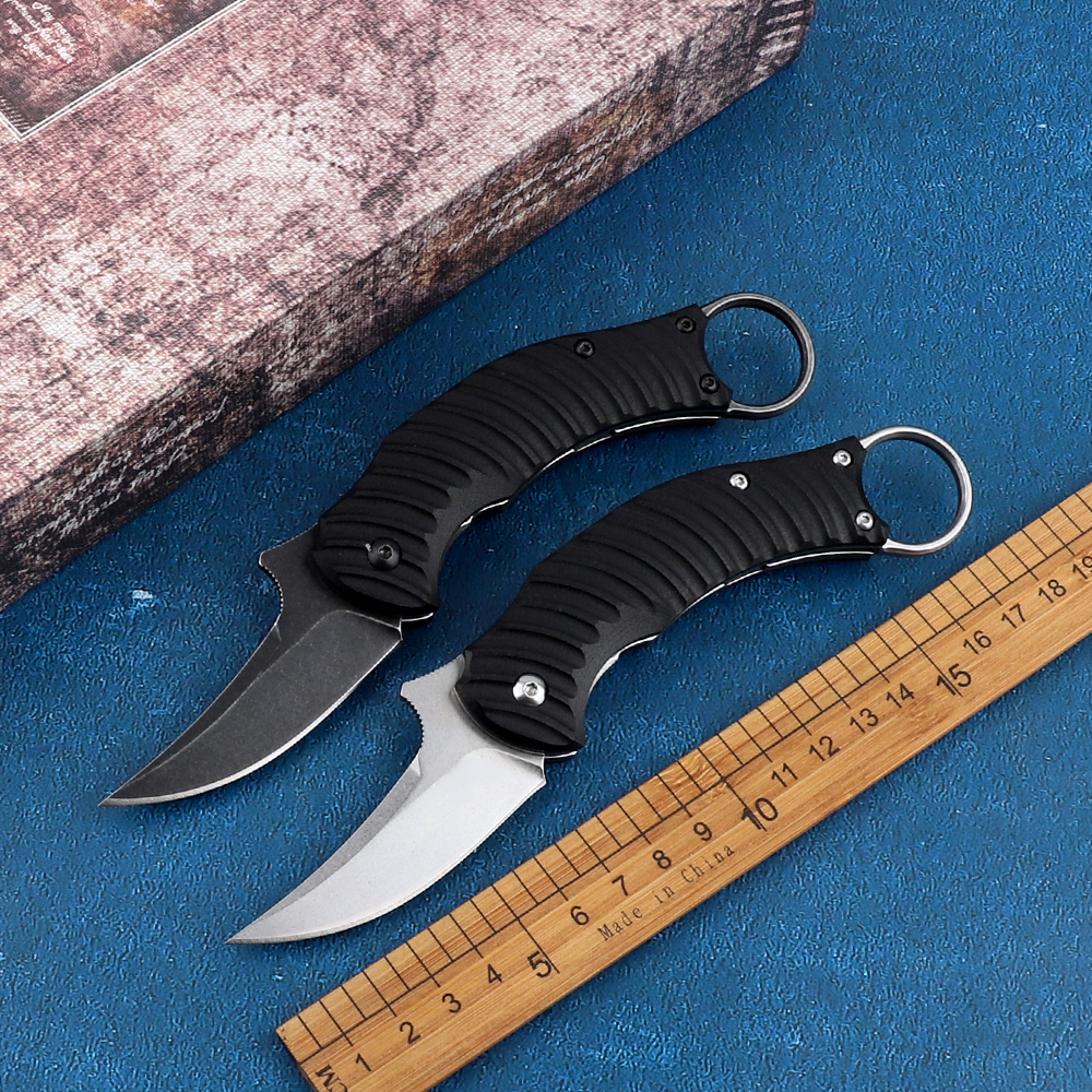 New folding claw knife N690 blade G10 handle CS Karam outdoor tactical defense camping hunting survival EDC tool knife
New folding claw knife N690 blade G10 handle CS Karam outdoor tactical defense camping hunting survival EDC tool knife