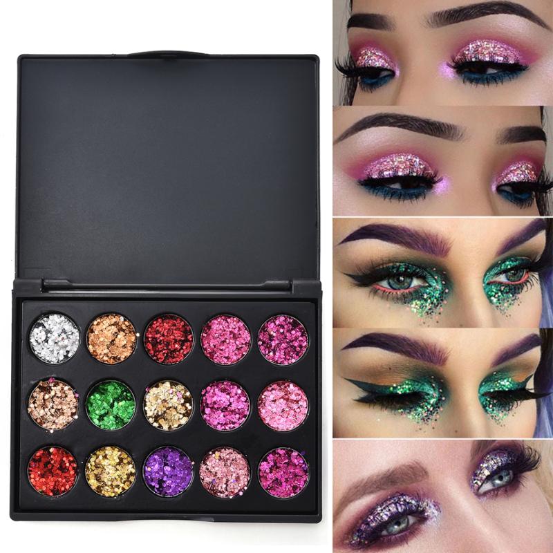CmaaDu 15 Color Studio Shimmer Glitter Eyeshadow Powder Palette Matte Eyeshadow Cosmetic Makeup Pigment Palette, Sf764
CmaaDu 15 Color Studio Shimmer Glitter Eyeshadow Powder Palette Matte Eyeshadow Cosmetic Makeup Pigment Palette, Sf764