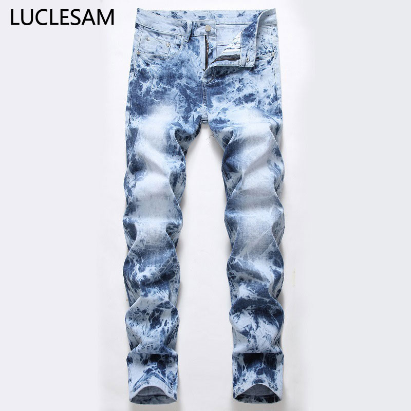 Tie Dye Print Men Jeans Brand Designer Male Stretch Denim Pants Trousers Brand New Biker Los Hombres Jeans Straight Hombre, As pic
Tie Dye Print Men Jeans Brand Designer Male Stretch Denim Pants Trousers Brand New Biker Los Hombres Jeans Straight Hombre, As pic