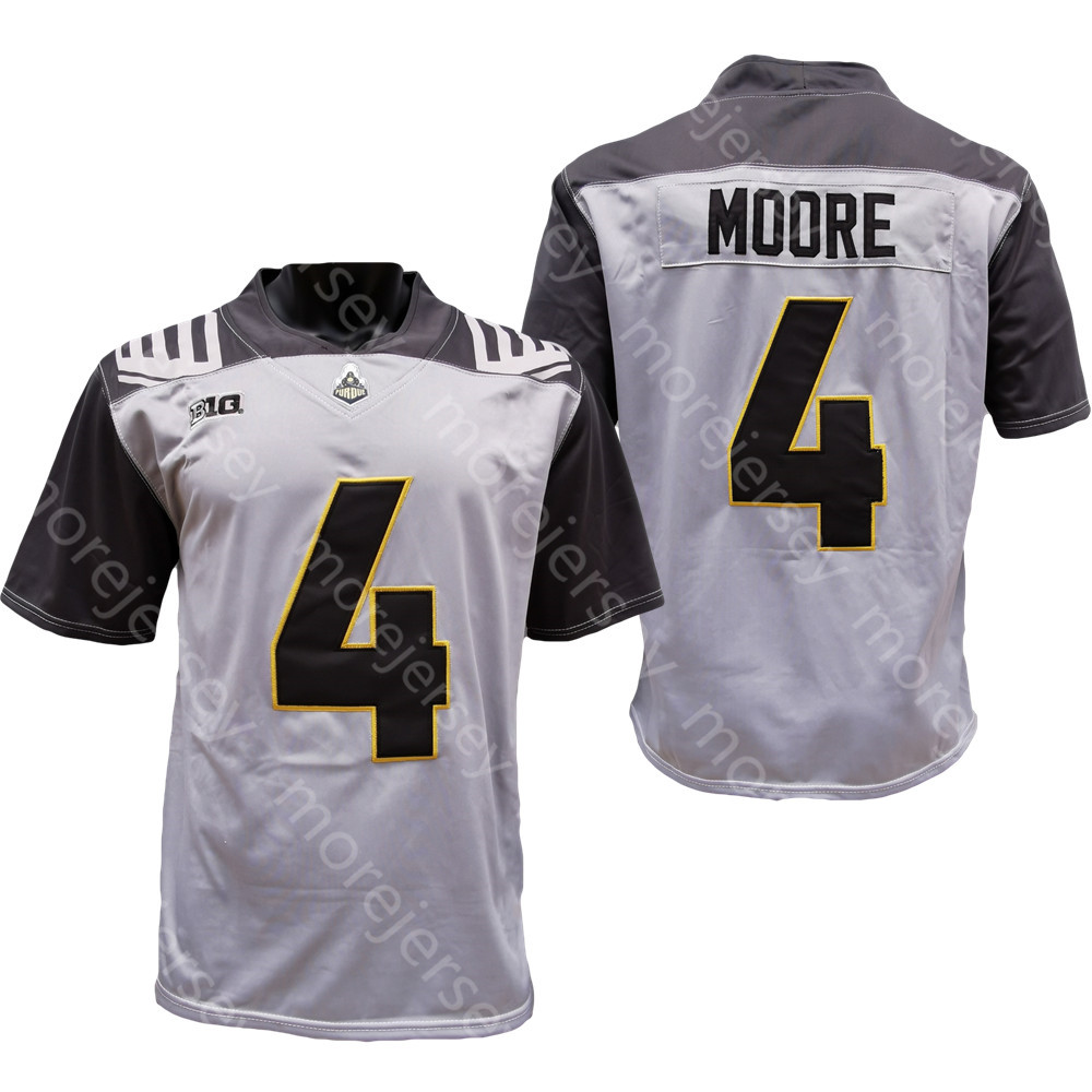 2020 NCAA New Purdue Boilermakers Football Jersey College 4 Rondale Moore Black White All Stitched And Embroidery, As pic
2020 NCAA New Purdue Boilermakers Football Jersey College 4 Rondale Moore Black White All Stitched And Embroidery, As pic