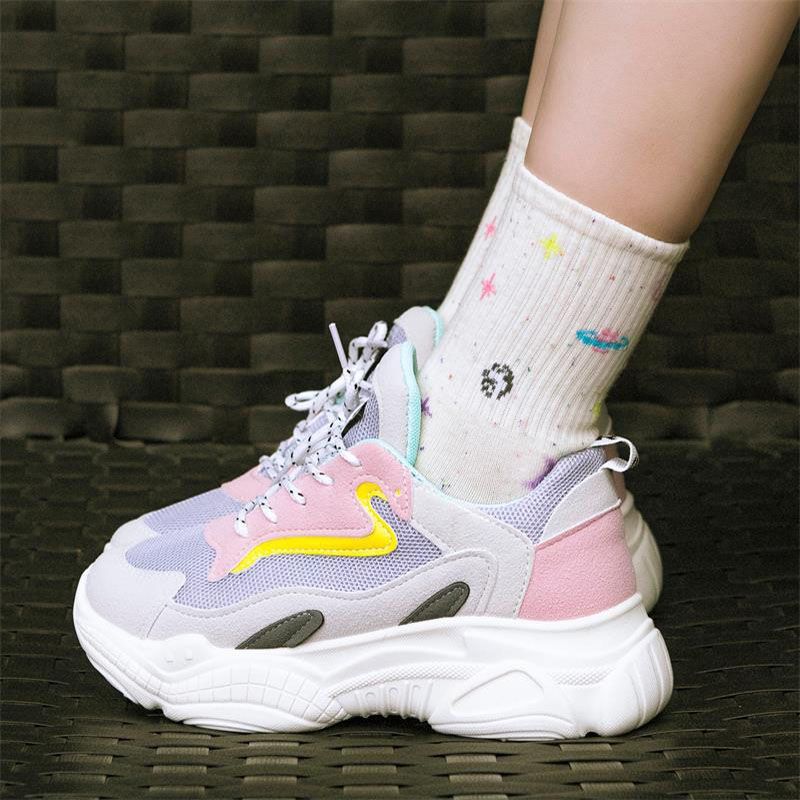 Women Space Socks New Fashion Four Seasons Cotton 4 Color Shiny Series Ladies Creative Cute College Style Fun Crew Scoks B132, Beige
Women Space Socks New Fashion Four Seasons Cotton 4 Color Shiny Series Ladies Creative Cute College Style Fun Crew Scoks B132, Beige