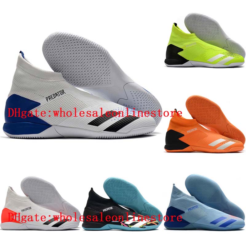 2020 top quality mens soccer shoes PREDATOR 20.3 Laceless IN indoor football boots predator 20 soccer cleats scarpe da calcio IC tango cheap, Color 3
2020 top quality mens soccer shoes PREDATOR 20.3 Laceless IN indoor football boots predator 20 soccer cleats scarpe da calcio IC tango cheap, Color 3