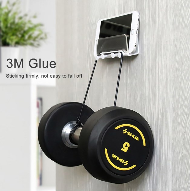 Phone Holder Mobile Stand For Wall Mount Holder Adhesive Stand Portable Phone Wall Charger Hook Holder Hanging