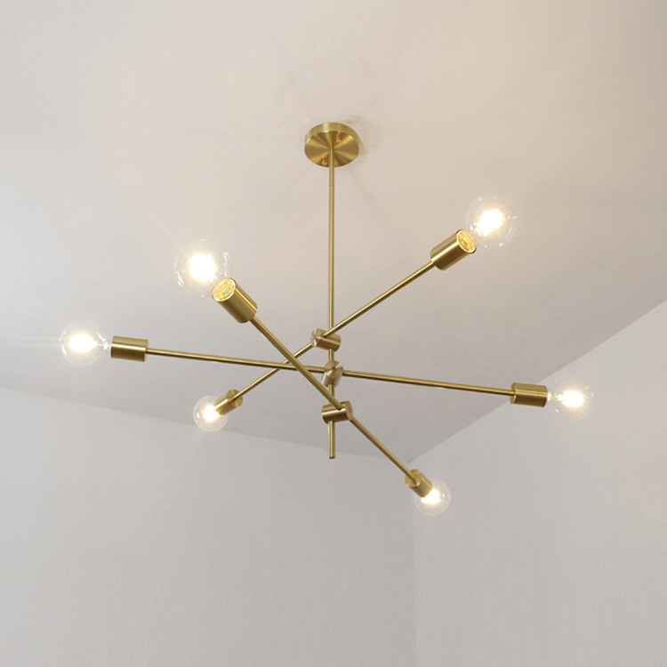 Factory direct modern minimalist design light Lamp brass multi-head chandelier living room dining bedroom led ceiling
Factory direct modern minimalist design light Lamp brass multi-head chandelier living room dining bedroom led ceiling