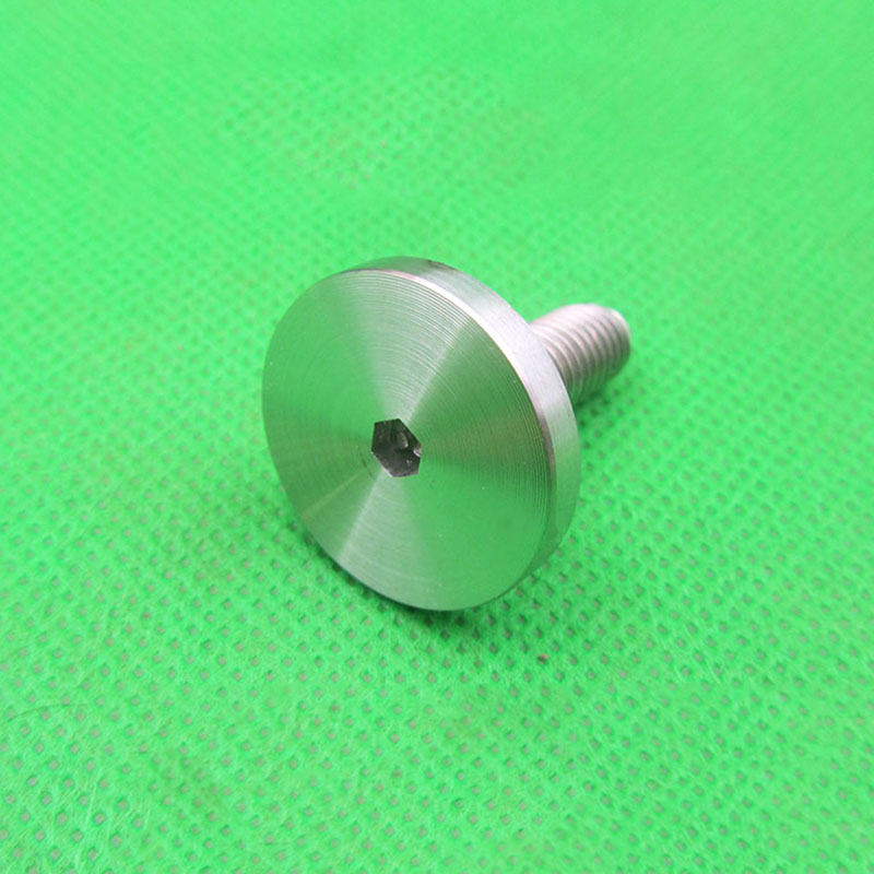 Hex socket M8 solid advertising nail decorative acrylic support screw billboard glass mirror set nail fasetner hardware