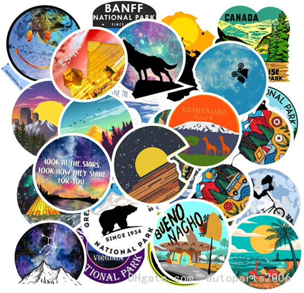 100pcs/Lot Hotsale Outdoor Style Scenery Graffiti Stickers Bulk Stickers Laptop Skateboard Notebook Luggage Car Decals
100pcs/Lot Hotsale Outdoor Style Scenery Graffiti Stickers Bulk Stickers Laptop Skateboard Notebook Luggage Car Decals