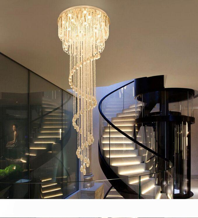 Staircase chandelier Duplex Building Rotating Villa Duplex Living Room Building Staircase Light Long Modern Simple Crystal Chandelier MYY
Staircase chandelier Duplex Building Rotating Villa Duplex Living Room Building Staircase Light Long Modern Simple Crystal Chandelier MYY