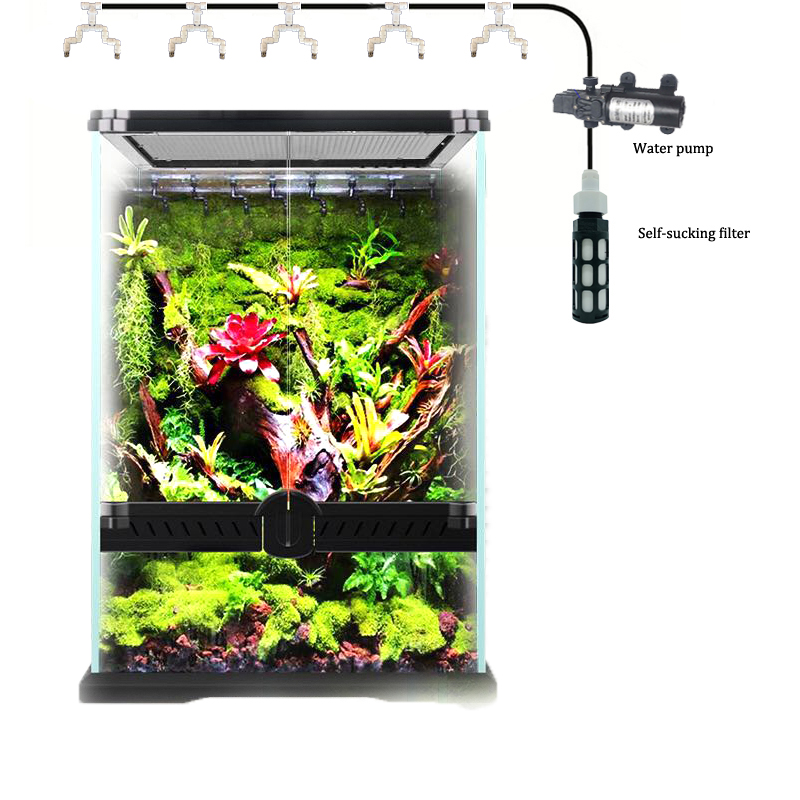 Aquarium Humidify Reptile Rain Forest Aquarium Rainmaker Fogger Humidity Manual Mist System Kit
Aquarium Humidify Reptile Rain Forest Aquarium Rainmaker Fogger Humidity Manual Mist System Kit