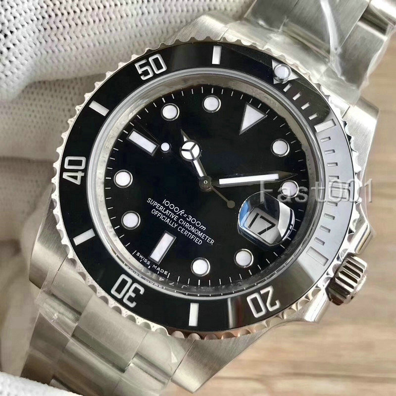 Ceramic Bezel Mens New Black 2813 Mechanical Stainless Steel Automatic Movement Watch Sports Designer Self-wind Watches Fashion Wristwatches
Ceramic Bezel Mens New Black 2813 Mechanical Stainless Steel Automatic Movement Watch Sports Designer Self-wind Watches Fashion Wristwatches