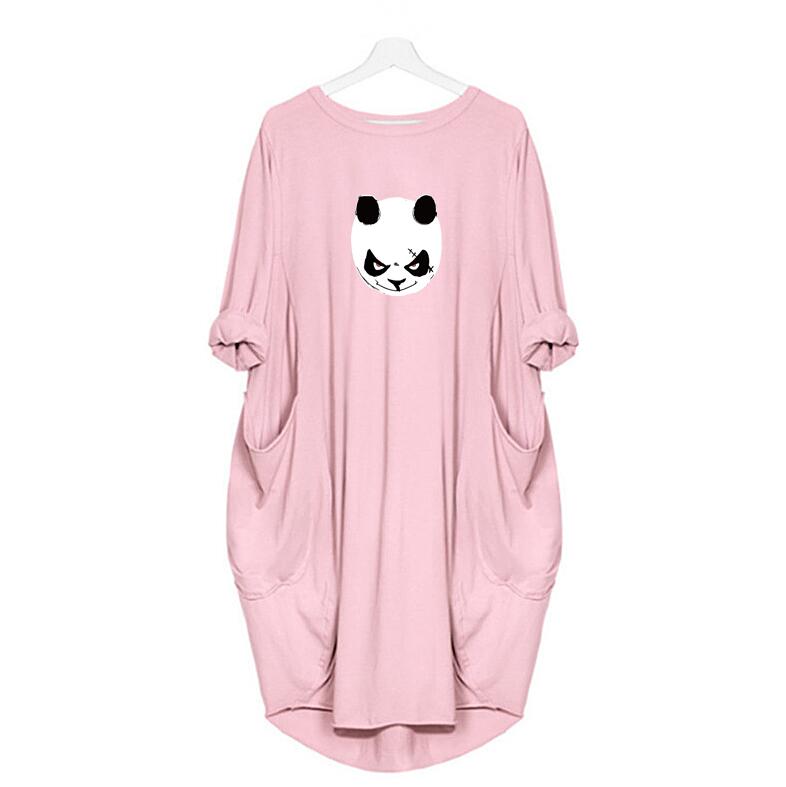Fashion Designer Women Printing Cute Animal Pocket Loose Dress Vintage Fall Clothes Party Casual Plus Size 5XL Wholesale, Blue
Fashion Designer Women Printing Cute Animal Pocket Loose Dress Vintage Fall Clothes Party Casual Plus Size 5XL Wholesale, Blue