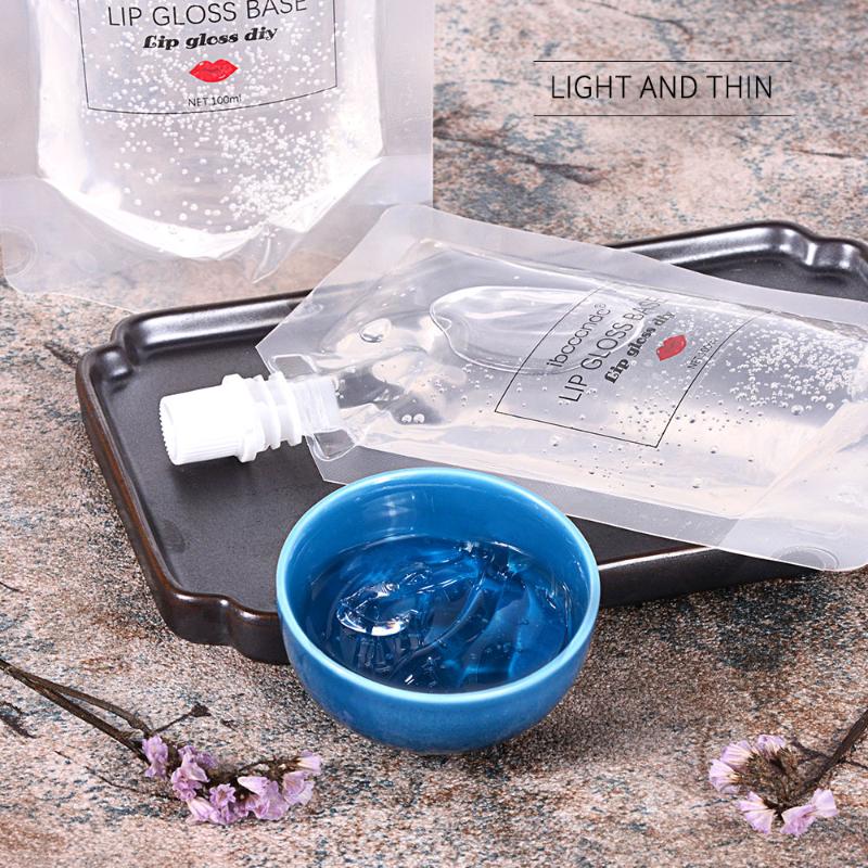 1000ml DIY Clear Lipgloss Base Oil Non-Stick Moisturizing Lipstick Material Gel Lip Gloss Handmade Liquid Makeup1