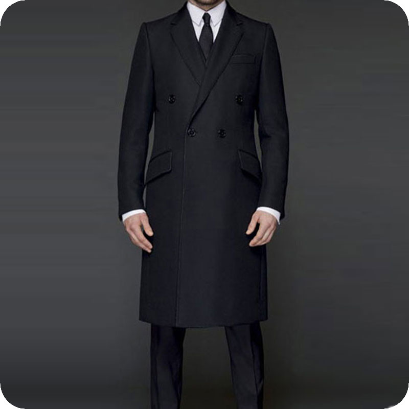 Black Long Jacket Classic Men Suits Double Breasted Custom Made Formal Men Suit Male Blazers Pants 2 Piece Costume Homme Ternos, Blue
Black Long Jacket Classic Men Suits Double Breasted Custom Made Formal Men Suit Male Blazers Pants 2 Piece Costume Homme Ternos, Blue