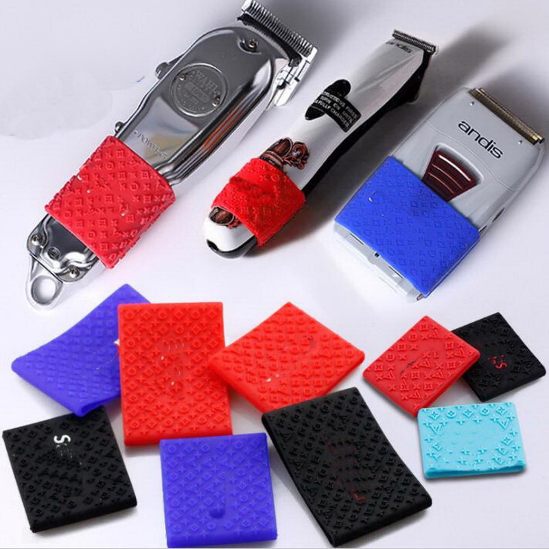

Trimmer grip New Barber Hair Clipper Grip Rubber Anti Slide Design Barber Trimmer Grips Hairdressing silicone decorative rings