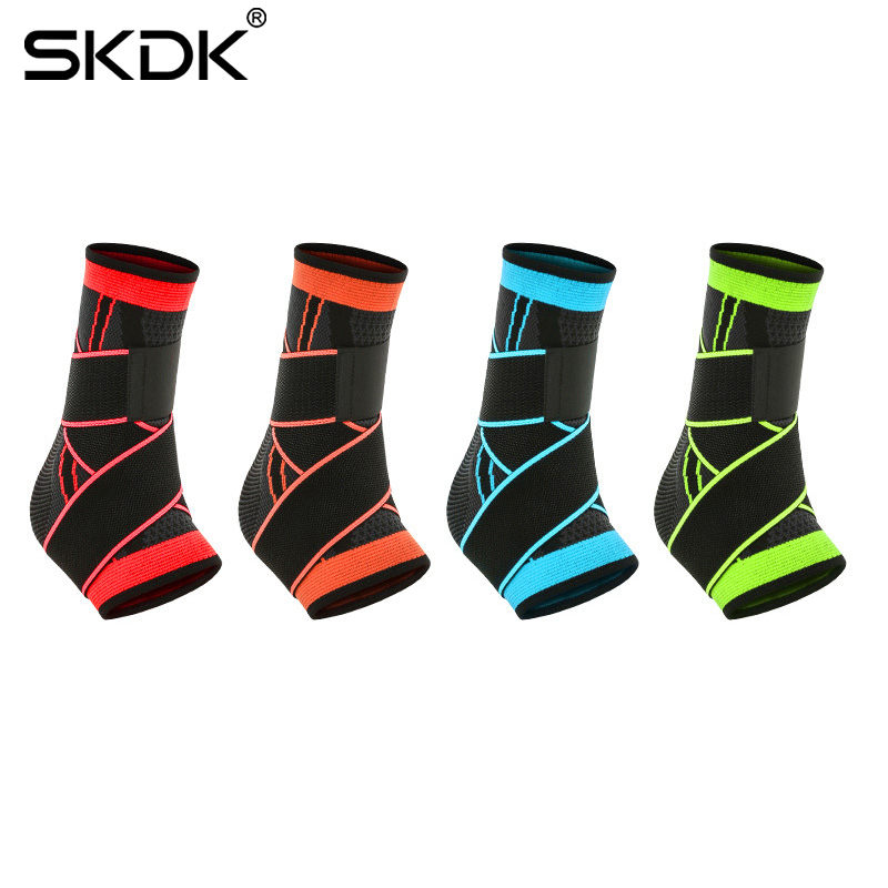SKDK 3D Weaving Ankle Brace with Strap Belt Pressurized Basketball Gym Sports Badminton Ankle Support Elastic Breathable, Black
SKDK 3D Weaving Ankle Brace with Strap Belt Pressurized Basketball Gym Sports Badminton Ankle Support Elastic Breathable, Black