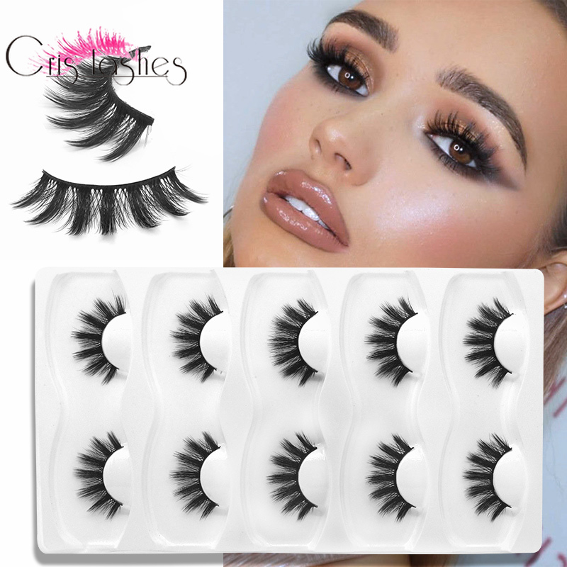 Crislashes 5 Pair Natural False Eyelash Long Eyelashes Extension HandMade Full Strip Lashes Eyelash Extension Supplies
Crislashes 5 Pair Natural False Eyelash Long Eyelashes Extension HandMade Full Strip Lashes Eyelash Extension Supplies