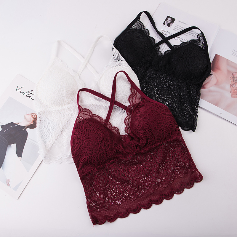 Linbaiway Summer Women Bras 3/4 Cup Seamless Push up Bra Sexy Lingerie Bralette Lace Underwear Brassiere Femme Vest Camisole, 03
Linbaiway Summer Women Bras 3/4 Cup Seamless Push up Bra Sexy Lingerie Bralette Lace Underwear Brassiere Femme Vest Camisole, 03