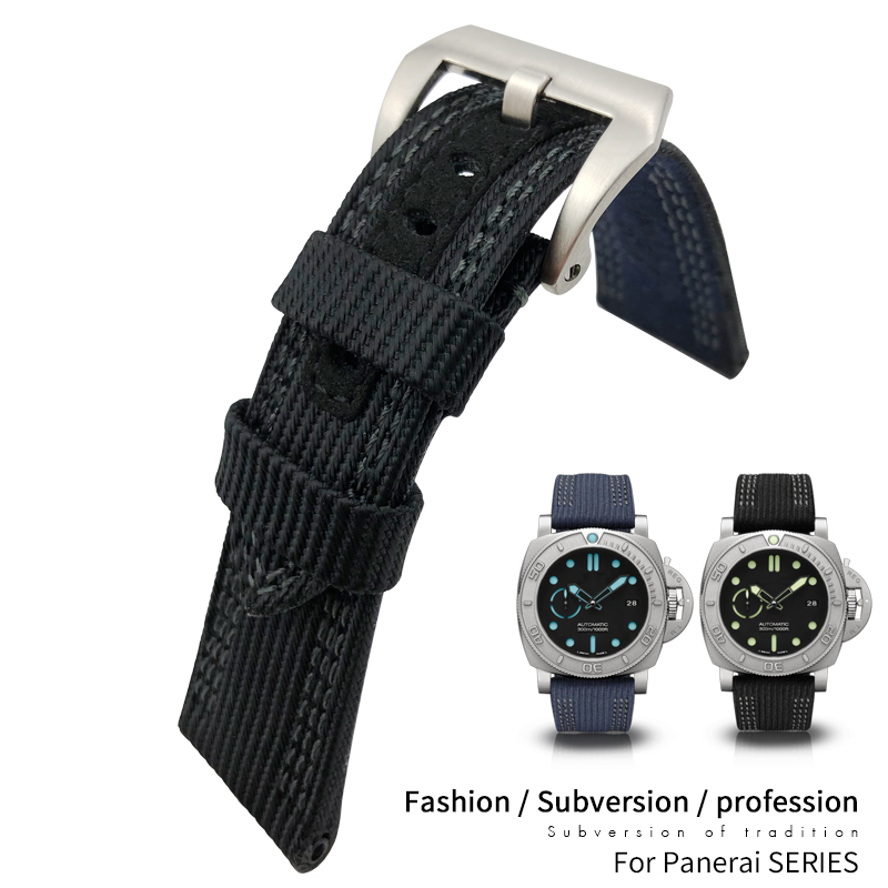 26mm Hight Quality Nylon Fabric New Style Watch Band For Pam985 Stainless Steel Pin Clasp Needle Buckle Waterproof Strap For Men Free Tools
26mm Hight Quality Nylon Fabric New Style Watch Band For Pam985 Stainless Steel Pin Clasp Needle Buckle Waterproof Strap For Men Free Tools