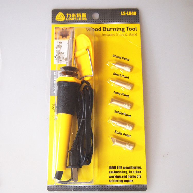 110v US Standard Board on Pyrography 7 Pieces Tool Pyrography Luo Hua Imprint Word 40 W Carving Soldering Iron
110v US Standard Board on Pyrography 7 Pieces Tool Pyrography Luo Hua Imprint Word 40 W Carving Soldering Iron