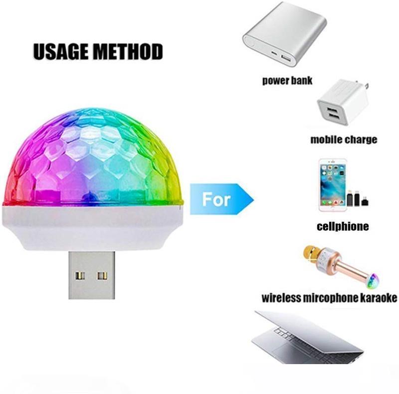 LED Car USB Atmosphere Light Mini USB Disco Light LED Party Lights Portable Strobe Lights for Kid's Birthday Parties Stage DJ Lighting
LED Car USB Atmosphere Light Mini USB Disco Light LED Party Lights Portable Strobe Lights for Kid's Birthday Parties Stage DJ Lighting