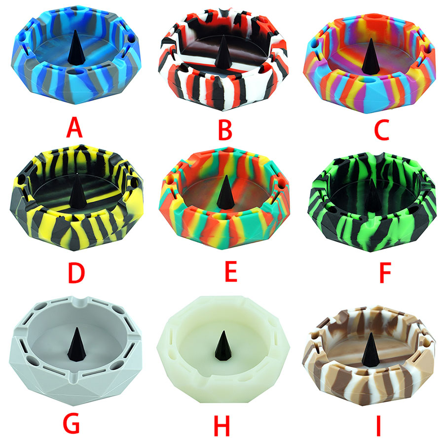 Diamond Ashtray Silicone ashtrays portable ash tray smoking accessories smokeless Cigarette Holder Multicolor Heat resistant unbreakable
Diamond Ashtray Silicone ashtrays portable ash tray smoking accessories smokeless Cigarette Holder Multicolor Heat resistant unbreakable