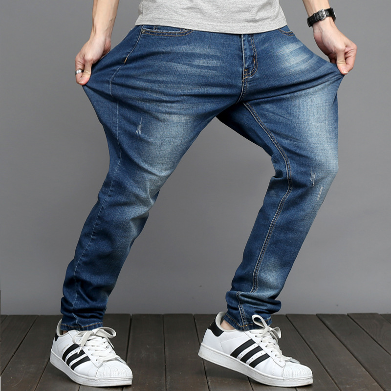 2020 Jeans Men's Elastic Straight Large Size 48 Men's Simple Style Black Blue Stretch Denim Pants Big Men Plus Size 5XL 6XL 7XL, 7711
2020 Jeans Men's Elastic Straight Large Size 48 Men's Simple Style Black Blue Stretch Denim Pants Big Men Plus Size 5XL 6XL 7XL, 7711