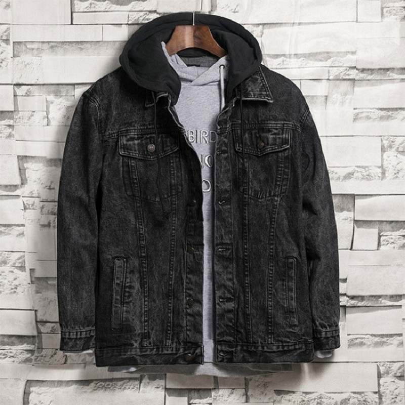 Ebaihui 2020 Men Autumn Winter Retro Snowflake wash black Hooded Jean Jacket Streetwear motorcycle Casual Denim Jackets Coat Outerwear, 502 black
Ebaihui 2020 Men Autumn Winter Retro Snowflake wash black Hooded Jean Jacket Streetwear motorcycle Casual Denim Jackets Coat Outerwear, 502 black