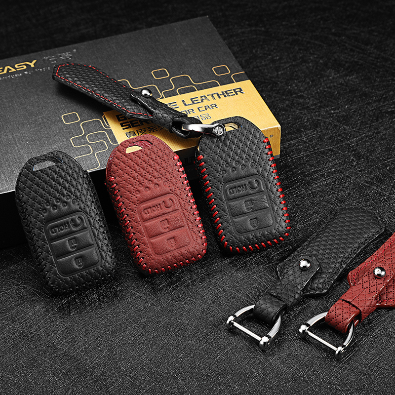 Leather Key Cover for honda crv 2015 2.4L urv 240 turbo avancier 240/370 turbo holder case key3, Black
Leather Key Cover for honda crv 2015 2.4L urv 240 turbo avancier 240/370 turbo holder case key3, Black