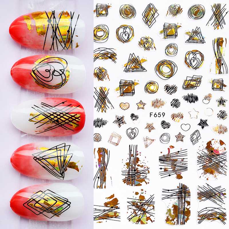 6pcs 3D Nail Sticker Holographics Laser Sticker Leave Transfer Summer Decals Decoration Nail Art Accessories DIY Design, 03
6pcs 3D Nail Sticker Holographics Laser Sticker Leave Transfer Summer Decals Decoration Nail Art Accessories DIY Design, 03