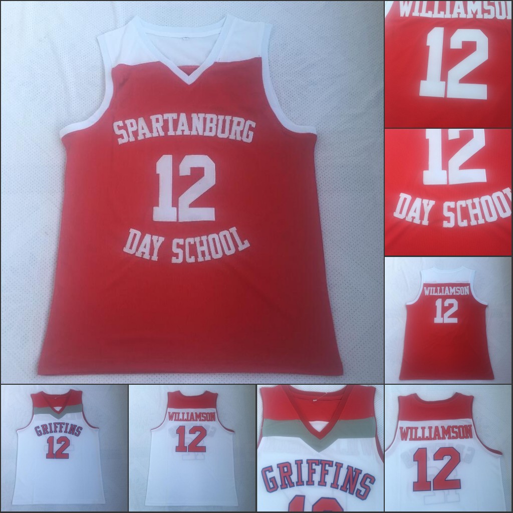 NCAA spartanburg day 12 Zion Williamson 100% Stiched High School college mens Jerseys SIZE S-XXL, Red
NCAA spartanburg day 12 Zion Williamson 100% Stiched High School college mens Jerseys SIZE S-XXL, Red
