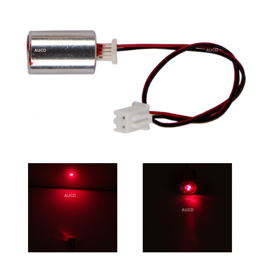 AUCD Red 100mW 650nm Pointer Dot RGB Laser Module Diode Diod Circuit For Mini DJ Projecter Light Sight Gunsight Sighting Device Lighting Accessories
