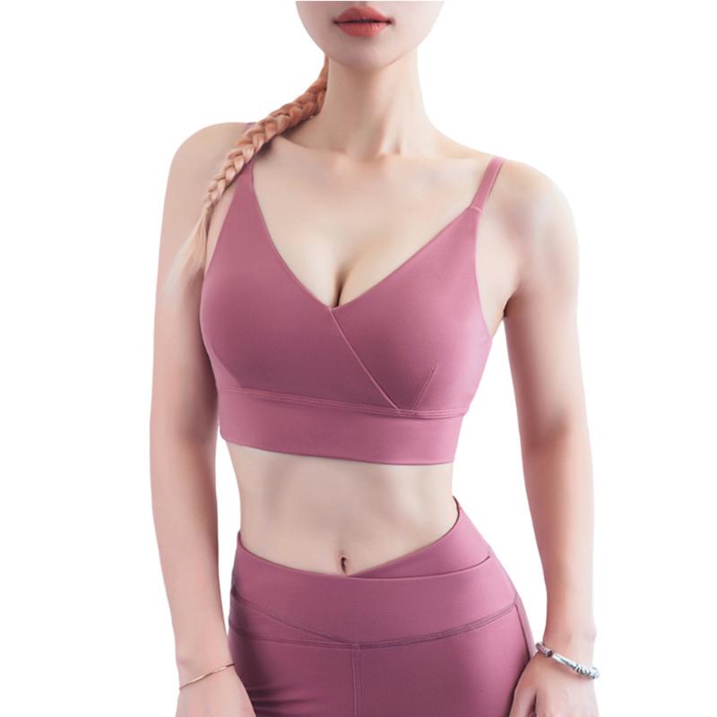 QUMOR Women's Removable Padded Strappy Sports Bra Yoga Tops Activewear for Women(Pink,Blue,Green,Purple
QUMOR Women's Removable Padded Strappy Sports Bra Yoga Tops Activewear for Women(Pink,Blue,Green,Purple