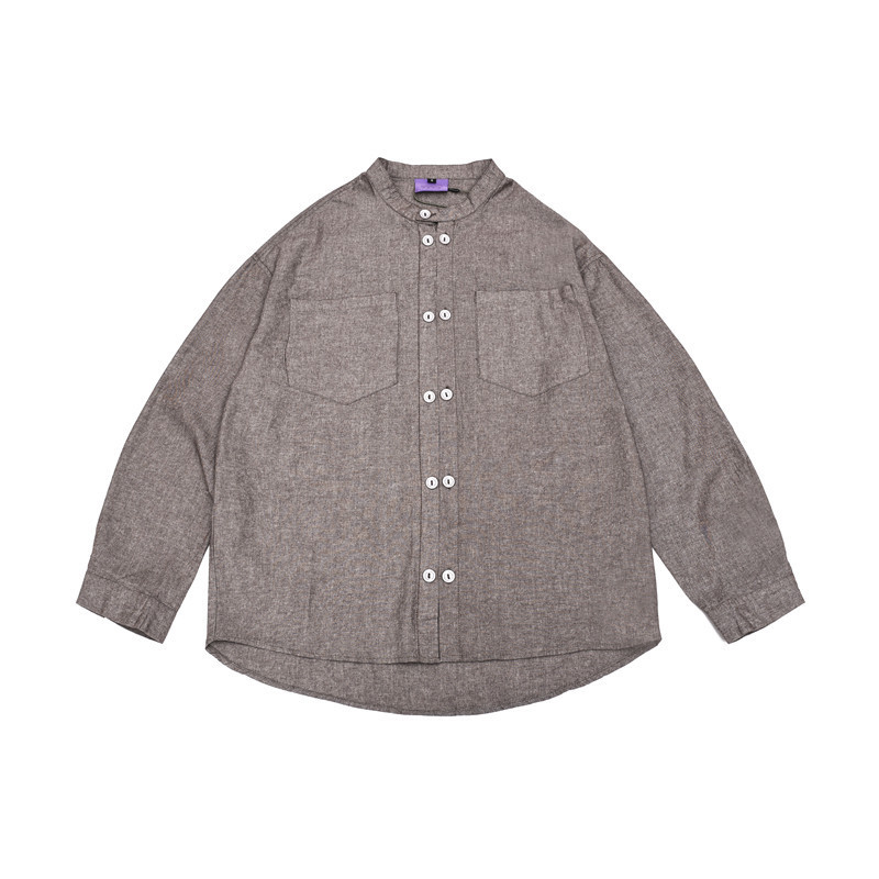New Men' Shirt American Outdoor Camping Climbing Working Tactical Lapel Cardigan Double-breasted Casual Clothing Top, Gray
New Men' Shirt American Outdoor Camping Climbing Working Tactical Lapel Cardigan Double-breasted Casual Clothing Top, Gray