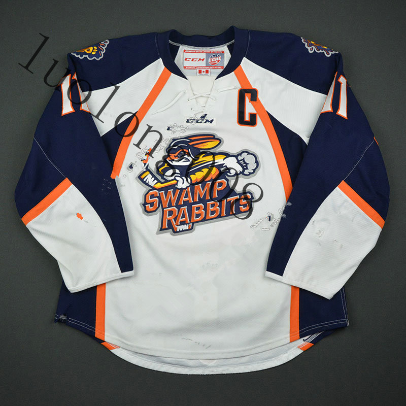 2020 Greenville Swamp Rabbits 11 Bretton Cameron Hockey Jersey Embroidery Stitched Customize any number and name Jerseys, Style
2020 Greenville Swamp Rabbits 11 Bretton Cameron Hockey Jersey Embroidery Stitched Customize any number and name Jerseys, Style