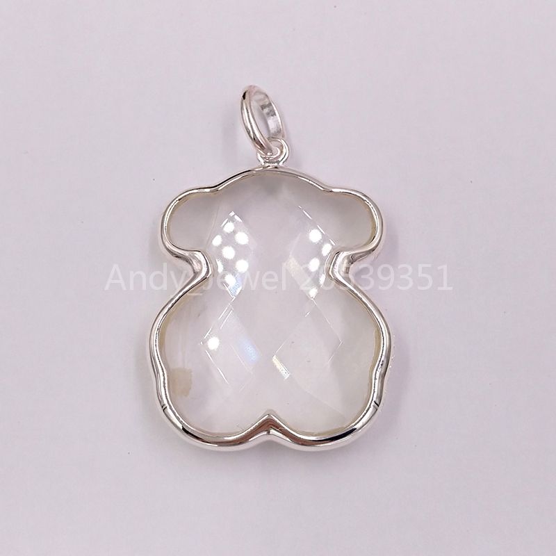Authentic 925 Sterling Silver pendants Silver And Rock Crystal Sweet Dolls Color Pendant Fits European bear Jewelry Style Gift 017274500
Authentic 925 Sterling Silver pendants Silver And Rock Crystal Sweet Dolls Color Pendant Fits European bear Jewelry Style Gift 017274500