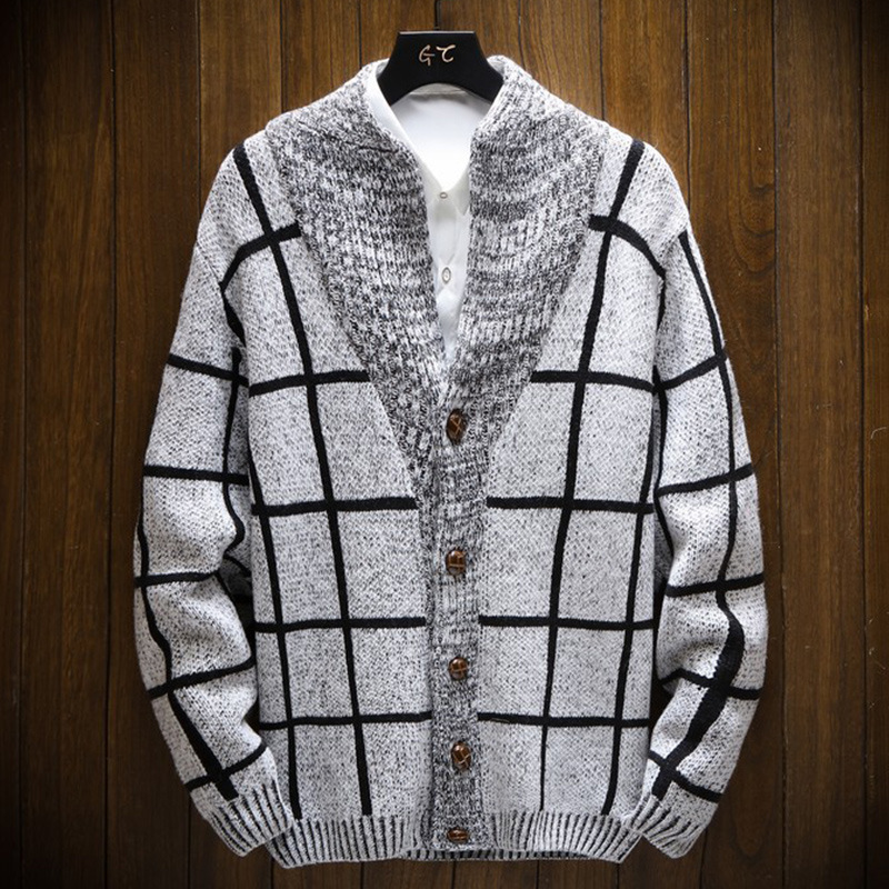 Men Knitted Cotton Jumper Wool Wool Patchwork Cardigan Autumn Winter Warm Thick Slim Fit Long Sleeve V-neck Clothes Male Jacket, Black
Men Knitted Cotton Jumper Wool Wool Patchwork Cardigan Autumn Winter Warm Thick Slim Fit Long Sleeve V-neck Clothes Male Jacket, Black