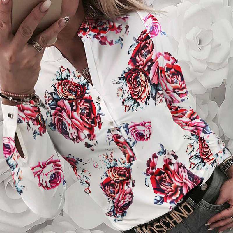 Floral Printed Blouses Women Chiffon Fabric Button 2020 Office Lady Girls Tops Long Sleeve Stand Collar Female Blouse Plus Size, F blouses women
Floral Printed Blouses Women Chiffon Fabric Button 2020 Office Lady Girls Tops Long Sleeve Stand Collar Female Blouse Plus Size, F blouses women
